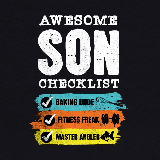 Awesome son checklist by Kami Sayang Sama Jamsah